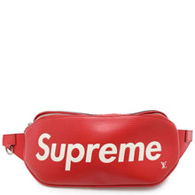 将图像加载到图库查看器中，LOUIS VUITTON Bumbag Supreme collaboration RedM53418 Epi Leather Size PM
