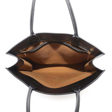 Load image into Gallery viewer, CELINE Triomphe Vertical Hippo Black/Brown191492 PVC Leather
