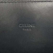 Load image into Gallery viewer, CELINE Triomphe Vertical Hippo Black/Brown191492 PVC Leather
