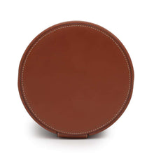 Load image into Gallery viewer, CELINE Triomphe Tambour Vanity Brown Leather
