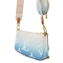 Load image into Gallery viewer, LOUIS VUITTON Multi Pochette Accessoires BlueM57633 Monogram Giant by the Pool Collection
