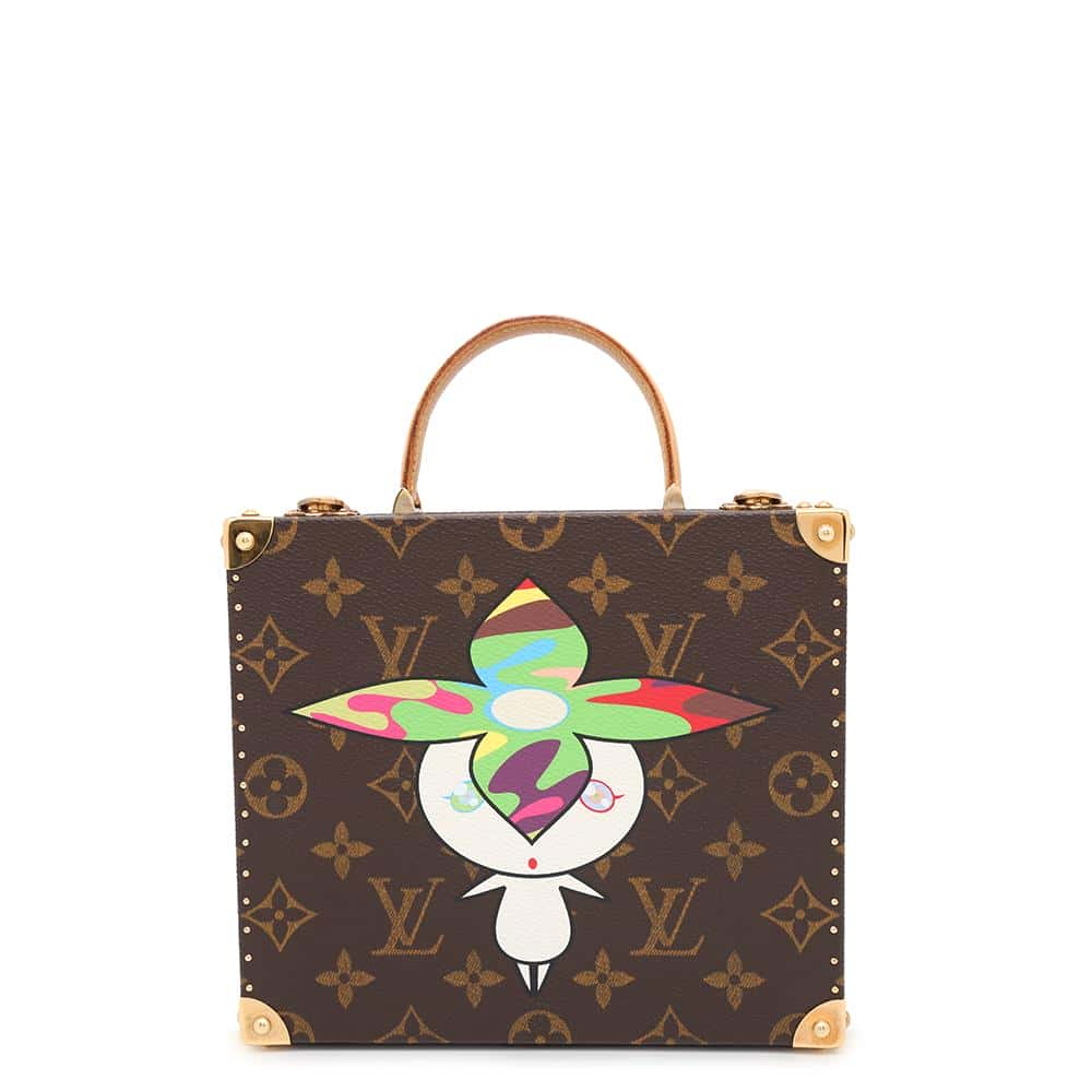 LOUIS VUITTON Flower Hat Man Jewelry Box BeigeM92475 Monogram