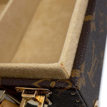 将图像加载到图库查看器中，LOUIS VUITTON ★Flower Hatman Jewelry Box BeigeM92475 Monogram
