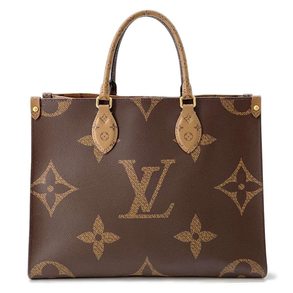 LOUIS VUITTON Onthego RedM45321 Monogram Monogram Reverse Canvas Monogram Giant Size MM