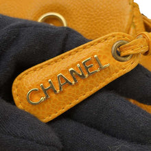 将图像加载到图库查看器中，CHANEL Triple Coco ChainShoulder Yellow Caviar Leather
