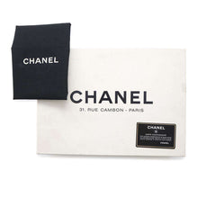 将图像加载到图库查看器中，CHANEL 2.55 ChainShoulder Black Cotton
