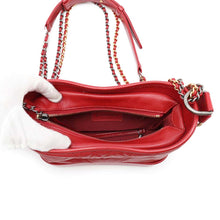 Load image into Gallery viewer, CHANEL Gabrielle de CHANEL Small Hobo ChainShoulder RedA91810 Leather
