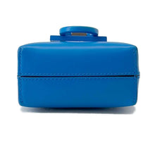 Load image into Gallery viewer, Ferragamo Gancini Tri-Folio Bag Blue211167 Leather Size Mini
