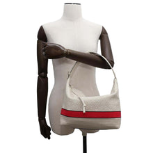 Load image into Gallery viewer, LOEWE Anagram Cuby Bag Beige/RedB906K68X02 Canvas Leather
