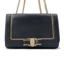 Load image into Gallery viewer, Ferragamo Vala ChainShoulder BlackAU21/H775 Leather
