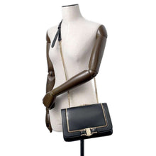 Load image into Gallery viewer, Ferragamo Vala ChainShoulder BlackAU21/H775 Leather
