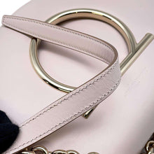 Load image into Gallery viewer, Ferragamo Gancini ChainShoulder Bag Light PinkAU 21 G998 Leather
