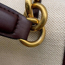 Load image into Gallery viewer, Ferragamo Gancini Top Handle 2WAYBag Natural21 2943 Canvas Leather
