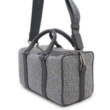 Load image into Gallery viewer, Dior Oblique 2WAY Travel Bag Rango 26 Gray1ADDU114DOS Jacquard Calf Leather Size Gray
