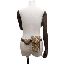 Load image into Gallery viewer, Dior Hit the Road Waist Bag Brownゴールド金具 PVC
