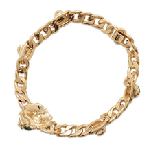 Load image into Gallery viewer, GUCCI Lion Head Necklace Gold Gold Plated
