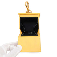 Load image into Gallery viewer, FENDI Key Holder Mini Box Yellow7AR894 Leather
