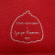 Load image into Gallery viewer, LOUIS VUITTON LV × YK Portefeuille Claire RedM82103 Monogram Empreinte Leather/Infinity Dot
