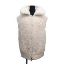 将图像加载到图库查看器中，MONCLER ACHARD Reversible down vest BeigeH20931A00023 Polyester10% Nylon100%
