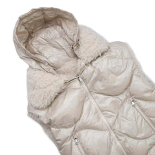 将图像加载到图库查看器中，MONCLER ACHARD Reversible down vest BeigeH20931A00023 Polyester10% Nylon100%
