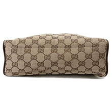 将图像加载到图库查看器中，GUCCI Half Moon One Shoulder Bag Brown90781 Canvas
