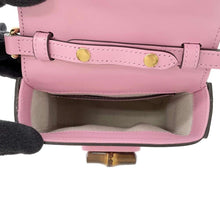 Load image into Gallery viewer, GUCCI Bamboo 3WAYShoulder Bag Pink702106 Leather
