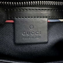 Load image into Gallery viewer, GUCCI Courrier Messenger Bag GG Supreme Black474137 GG SupremeCanvas Leather
