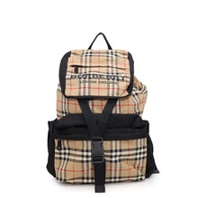 Load image into Gallery viewer, BURBERRY Vintage Check Backpack Beige/Black8010372 Nylon
