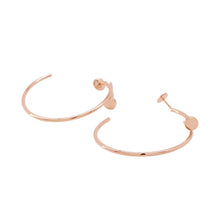 将图像加载到图库查看器中，CARTIER Juste Un Clou Hoop Earrings Size LargeB8301211 18K Pink Gold
