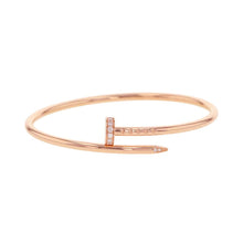 将图像加载到图库查看器中，CARTIER Juste Un Clou Bracelet Size Small model/#14B6065814 18K Pink Gold
