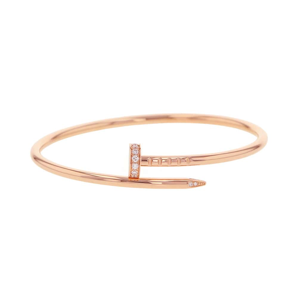 CARTIER Juste Un Clou Bracelet Size Small model/#14B6065814 18K Pink Gold