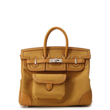 将图像加载到图库查看器中，HERMES Birkin Cargo Sesame Towar Goeran Swift Leather Size 25
