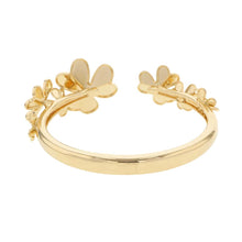 将图像加载到图库查看器中，Van Cleef &amp; Arpels Frivole Bracelet 7 Flower Medium Model Size MediumVCARP6L200 18K Yellow Gold
