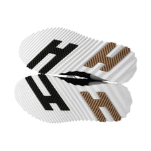 Load image into Gallery viewer, HERMES Bounce Sneakers White/Black Leather Suede Mesh Size 36
