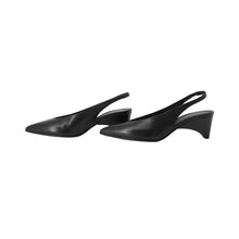 Load image into Gallery viewer, HERMES Pumps [Anthym] 55 Black Leather Size 36
