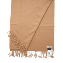 Load image into Gallery viewer, HERMES CashmereScarf 50x190 cm 《Uni Brode》 GM Beige Fonce Cashmere
