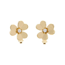 将图像加载到图库查看器中，Van Cleef &amp; Arpels Frivol Earring Small model Size SmallVCARB65700 18KYG
