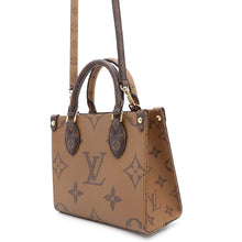 将图像加载到图库查看器中，LOUIS VUITTON Onthego RedM46839 Monogram Reverse Canvas Size BB
