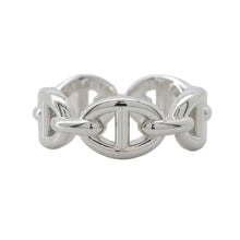 将图像加载到图库查看器中，HERMES Chaine d&#39;Ancre Anchene Ring Size PM/50/#10 SV925
