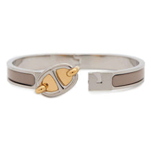 Load image into Gallery viewer, HERMES Mini Clic Chaine d&#39;Ancre Bracelet Size PM Marong rasse Metal Enamel
