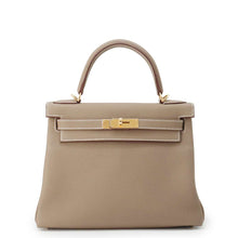 将图像加载到图库查看器中，HERMES Kelly Retourne Etoupe Togo Leather Size 28
