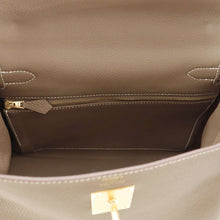 将图像加载到图库查看器中，HERMES Kelly Retourne Etoupe Togo Leather Size 28
