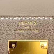 Load image into Gallery viewer, HERMES Kelly Retourne Etoupe Togo Leather Size 28
