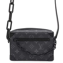 将图像加载到图库查看器中，LOUIS VUITTON Mini Soft Trunk NoirM44735 Monogram Eclipse
