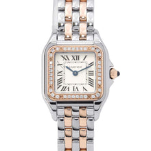 Load image into Gallery viewer, CARTIER PANTHERE de Cartier SM W22mm x H30mm Stainless Steel K18PG Silver DialW3PN0006
