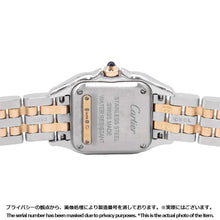 将图像加载到图库查看器中，CARTIER PANTHERE de Cartier SM W22mm x H30mm Stainless Steel K18PG Silver DialW3PN0006
