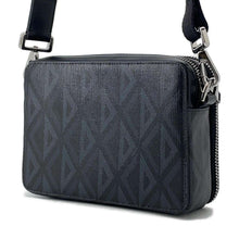 Load image into Gallery viewer, Dior CDDiamond Shoulder Bag Black2ESBC119DCO PVC Coated Canvas
