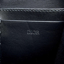 将图像加载到图库查看器中，Dior CDDiamond Shoulder Bag Black2ESBC119DCO PVC Coated Canvas
