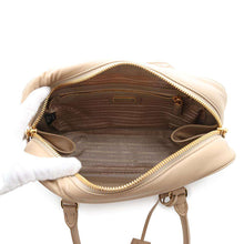 Load image into Gallery viewer, PRADA Re-Edition 1978 Medium Double Handle Handbag Beige1BB115 Nylon Saffiano LeatherLeather
