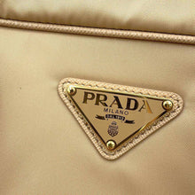 Load image into Gallery viewer, PRADA Re-Edition 1978 Medium Double Handle Handbag Beige1BB115 Nylon Saffiano LeatherLeather
